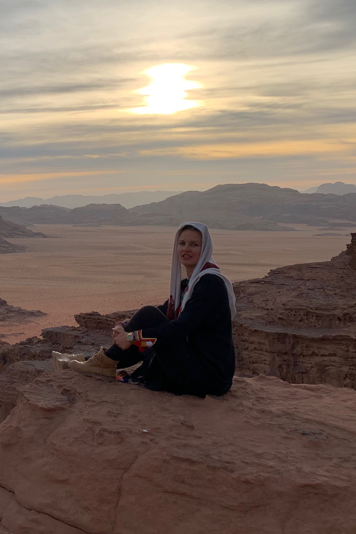 kkonscious wadirum desert sunset