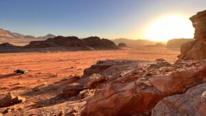 colors of wadi rum desert