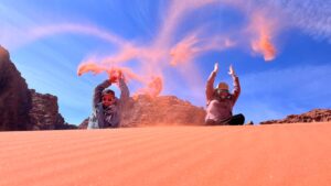 desertandmagic wadi rum happy tour and camp happy guests kkonscious magikk